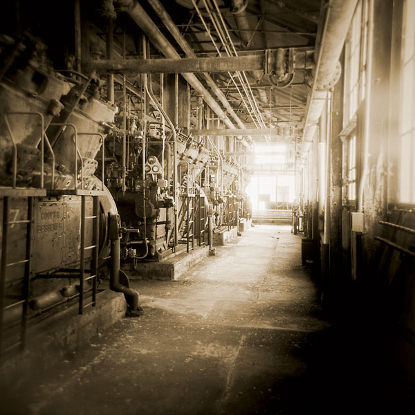 George Webber - Turner Valley Gas Plant, 2013 9" x 9" Image Photograph