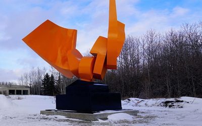 This iconic 2-tonne CBC Calgary sculpture will soon move to a new home
